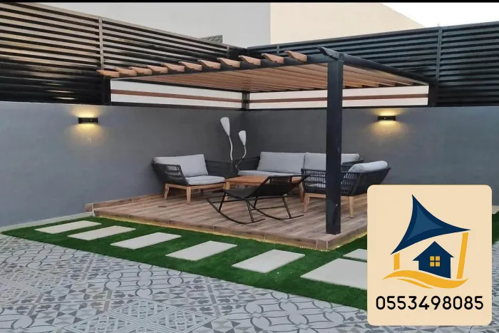 تركيب برجولات خشبية ومعدنية في مكة المكرمة | أفضل الأسعار والتصاميم