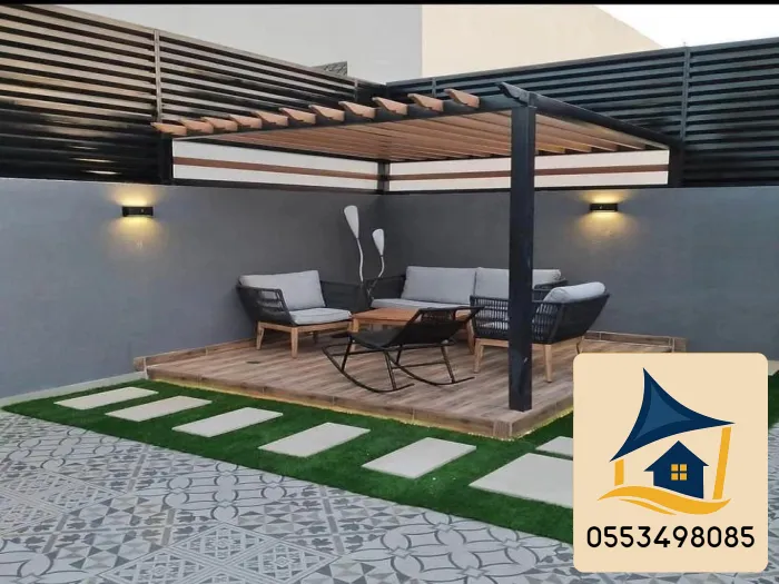 تركيب برجولات خشبية ومعدنية في مكة المكرمة | أفضل الأسعار والتصاميم